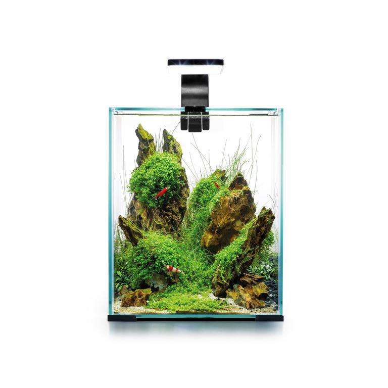 Aquael Shrimp set 19L Night and Day Svart