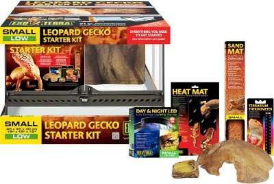 Start kit til Leopard Gecko  45x45x30