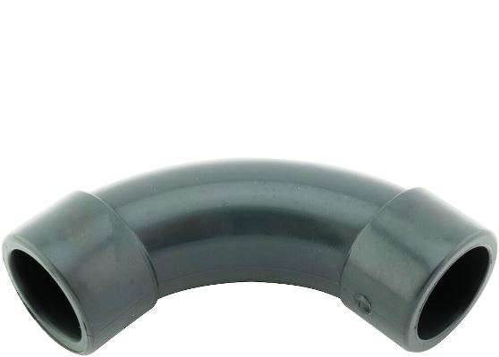 PVC langbend 90 grader 25mm