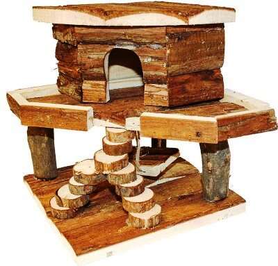 Hamsterhus Bungalow 18x18x21cm