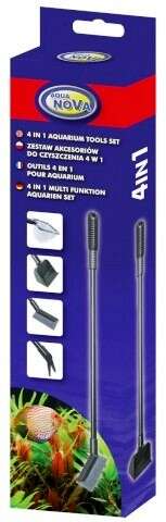 Aqua Nova Aquarium Tools set 4in1