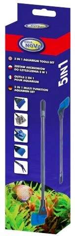 Aqua Nova Aquarium Tools set 5in1