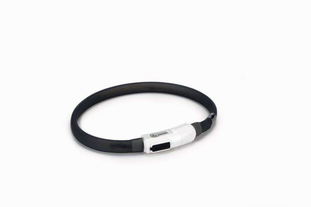 Kattehalsbånd med LED lys 35cm