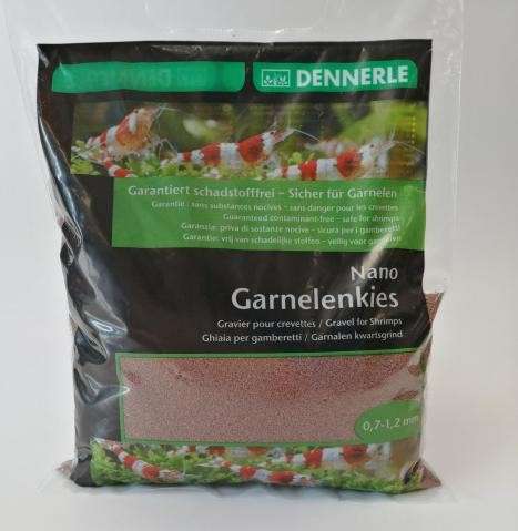 Dennerle Nano Garnelenkies Borneo Brun 2kg