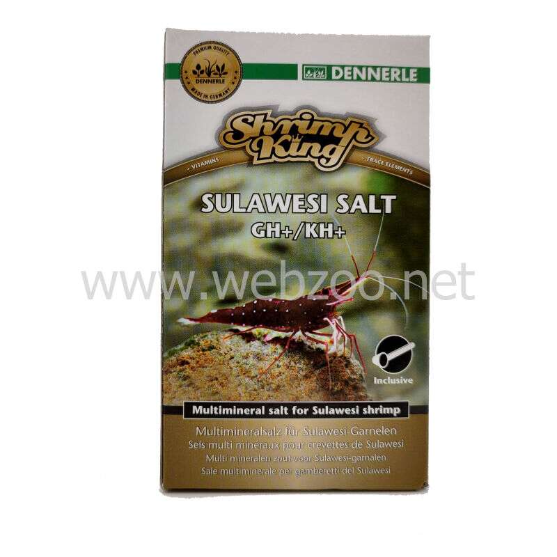 Dennerle Shrimp King Sulawesi Salt GK+/KH+ 200g