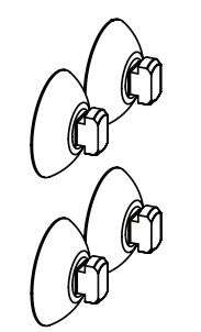 Aquael sugekopper d=24mm 4 pack