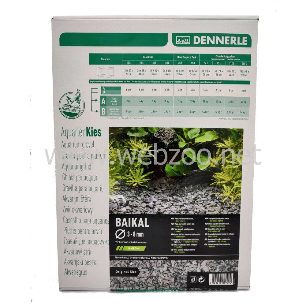 Dennerle Natural Gravel Baikal 3-8mm 5kg