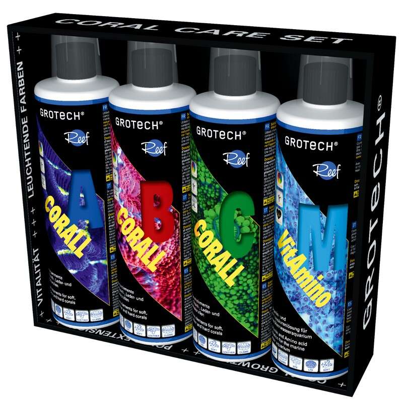 Grotech Corall A,B,C + VitAmino M jeach 500ml Set