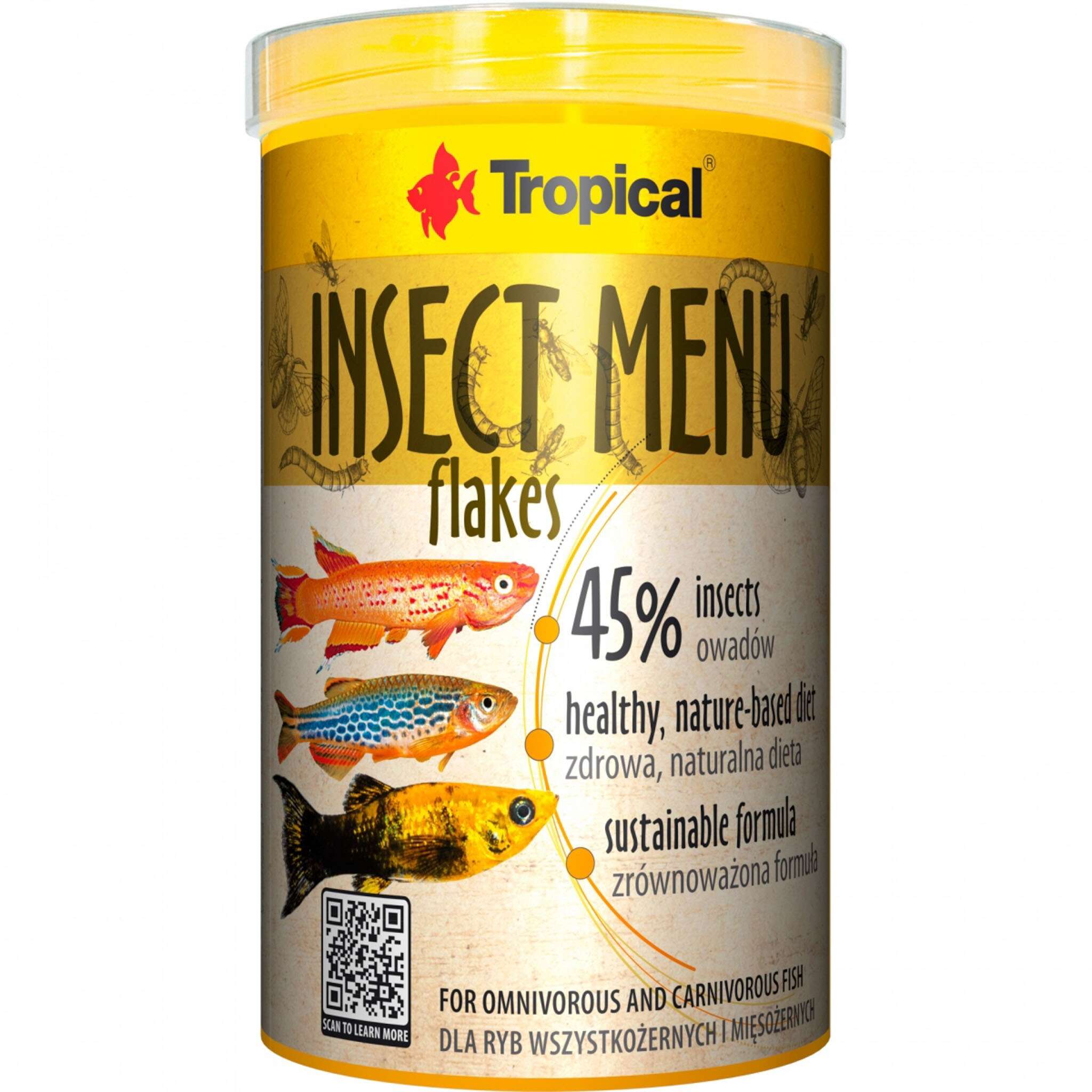 Tropical Insect Menu Flakes 250ml