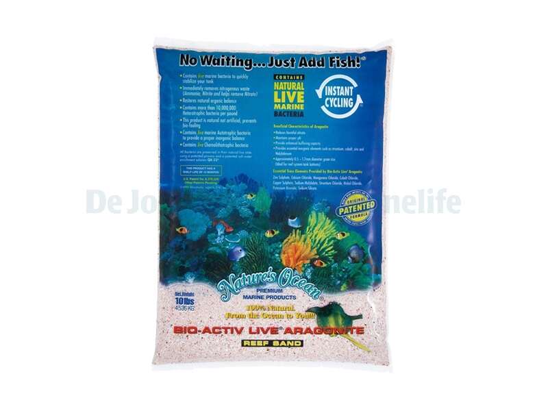 Natures Ocean Bio Active Live Aragonite Reef Sand Samoa Pink 0,5-1,7mm 9,07kg
