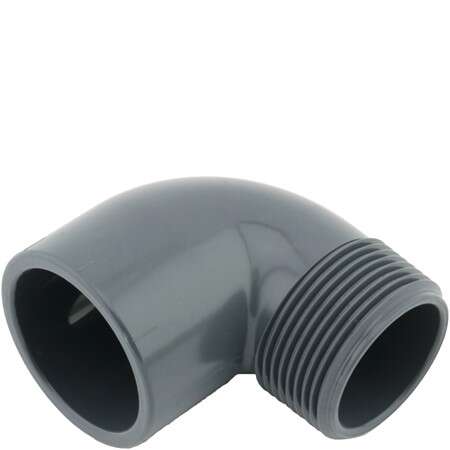 PVC Bend 90 grader lim/gjenge