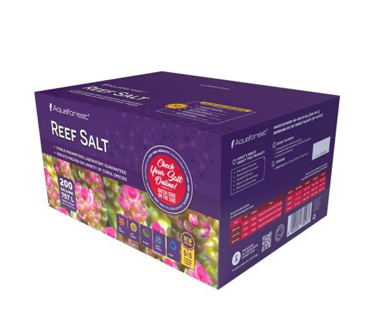 Aquaforest Reef Salt 25kg eske
