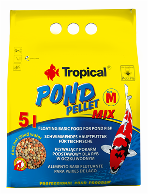 Tropical Pond Pellet Mix M 10l