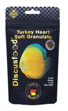 Discusfood  Turkey Heart Granulate Soft  80g