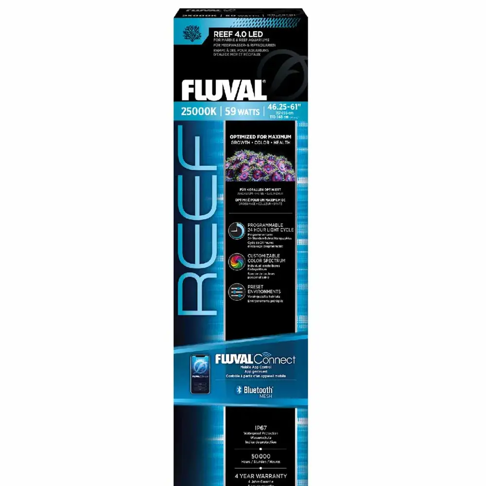 Fluval Reef Led 4.0 46w 88,2-125,8cm