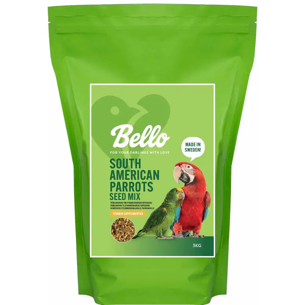 Bello South American Parrot Seed Mix 3kg