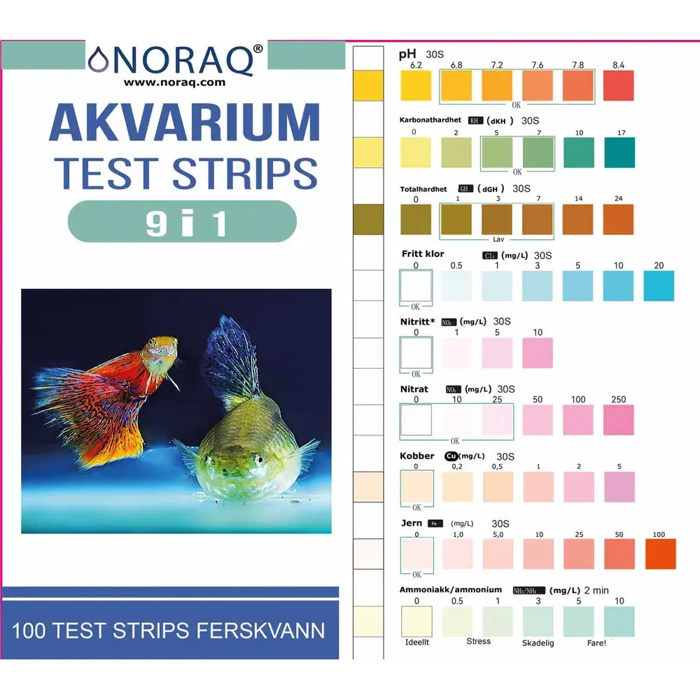 Noraq test strips- 9-i-1
