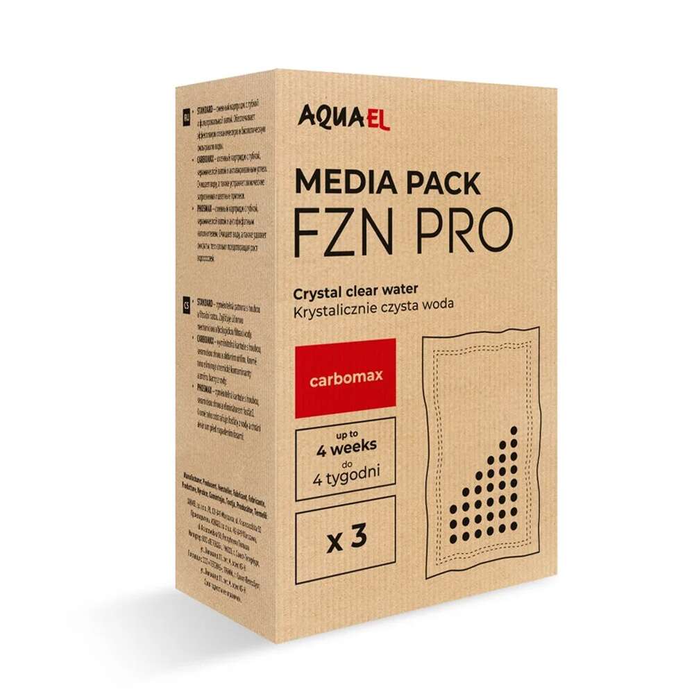 Aquael Media Pack FZN Pro Carbon 3pak