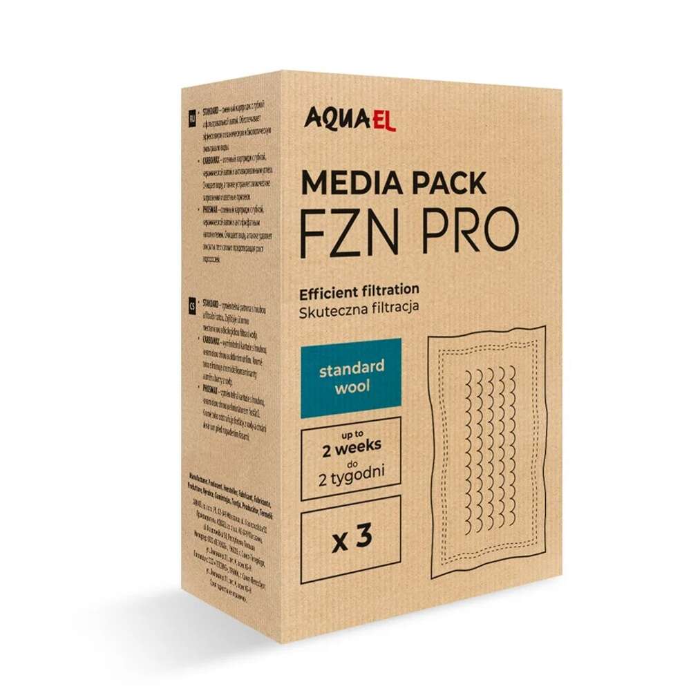 Aquael Media Pack FZN Pro Standard 3pak